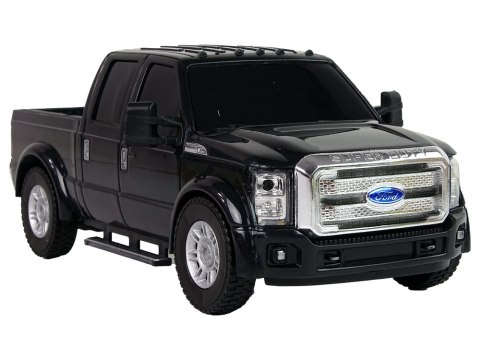 Samochód Ford F-350 Pick Up Napęd Frykcyjny 1:28 Czarne Samochód Ford F-350 Pick Up Napęd Frykcyjny 1:28 Czarne