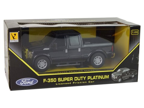 Samochód Ford F-350 Pick Up Napęd Frykcyjny 1:28 Czarne Samochód Ford F-350 Pick Up Napęd Frykcyjny 1:28 Czarne