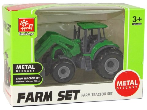 Pojazd Rolniczy Traktor Spychacz Zielony Mały Pojazd Rolniczy Traktor Spychacz Zielony Mały